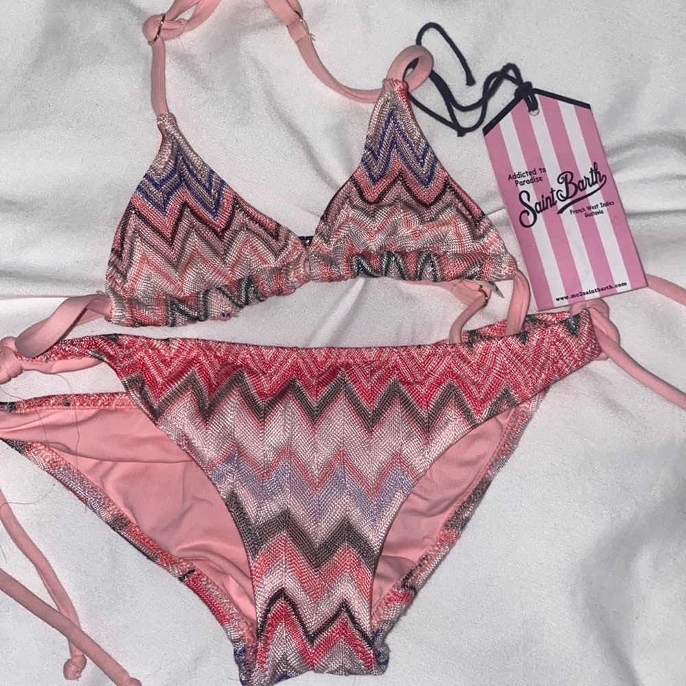 Mc2 Saint Barth zig zag bikini